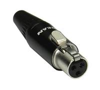 Mini Female 3 Pin XLR Line Connector