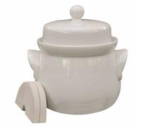 Mini Fermentation Pot Cream 2l + Lid Mehrzwecktopf Storage Boxes Küche Household