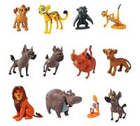Mini Figures Set, 12PCS The Lion King Cake Decoration Action Figure Cake Decoration Party Decorations Birthday Cake Topper Figures Set Birthday Party Supplies Decoration