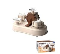 Mini Finger Drum with 10 Built-in Songs & Lights, Sensitive Electronic Music Relief Toy For Kids Stress Adults, Drum &