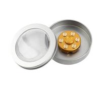 Mini Finger Gyroscope Pure Copper Detachable with Rotating Bullets Fingertip Toys for Adults Children