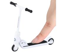 Mini Finger Kick Scooter - Foldable T-Style Scooter Toy with Brake, Durable Construction | Creative Fingerboard Toy for Kids, Teens, and Collectors, Perfect for Tabletop Games and Skill Practice