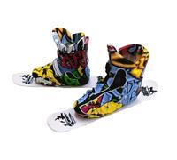 Mini Finger Skates - 3.54 Inch Mini Skates | Pp Fun Toy - Roller Skate for School Collection, Stress Relief and Dexterity Development with Accessories