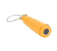 Mini Fingerprint Padlock, Uncut Biometric Fingerprint Padlock Lightweight Rechargeable High Security Smart Rugged Backpack Portable for Office (Yellow)