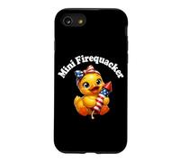 Mini Firequacker Cute Duck Baby 4th July US Independence Day Case for iPhone SE (2020) / 7/8