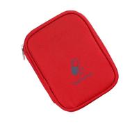 Mini First Aid Bag Portable Outdoor First Aid Bag Hiking First Aid Bag, Red