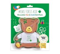 Mini First Aid Hot and Cold Gel Packs Reusable - Teddy Cold Compress for Kids Bumps, Scrapes and Sprains or Warm Compress for Muscle Aches and Pains, First Aid Kit Essential, As Seen on Dragons’ Den