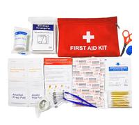Mini First Aid Kit 14 Kinds 74 Pieces Small First Aid Kit for Travel, Home, Vehicle, Camping, Workplace