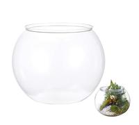 Mini Fish Tank Betta Tank Desktop Aquarium | Small Clear Shatter-resistant ABS Bowl | For Tortoise Aquatic Plants Centerpiece Party Decoration
