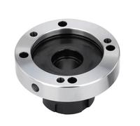 Mini Flange Four Axis Cartridge Collet, ER16 ER50 ER25 ER32 125 ER40 Chuck 100mm 80mm Fixture Chuck for CNC Lathe Tool(ER32-D100 (7 Holes))