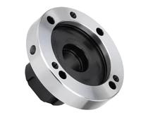 Mini Flange Four Axis Cartridge Collet - Precision ER16 ER25 ER32 ER40 Chuck, 0.005mm Accuracy, 40CrMo Steel, 1PCS(Er25-d80 7holes)