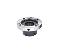 Mini Flange Four Axis Clamp - ER50 ER25 ER32 ER40, 125mm & 80mm Fastening Mandrel for CNC Lathe Tools -1pc(Er32-d100 (7 Hole))