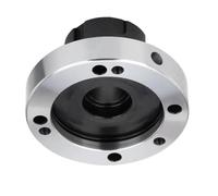 Mini Flange Four Axis Collet Chuck for CNC Lathe Tool - ER16 ER25 ER32 ER40 Compatible, 100mm 80mm Fixture, High Precision(Er40-d80 (7 Holes))