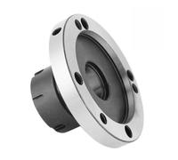 Mini Flange Four Axis Collet Chuck Set - ER16-ER40, Compatible with CNC Lathe Tools, 100mm & 80mm Fixture, 1PC(Er25-d80 (7 Hole))