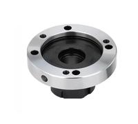 Mini Flange Four Axis Collet Fixture - ER16 ER25 ER32 ER40 Compatible, 100mm 80mm Chuck, High Precision Tooling(Er32-d125 7holes)