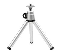 Mini Flexible Tripod 2 Section Stand Holder for Projector Camera Aluminum Alloy Desktop Tripod for Mobile Phone (B Universal)