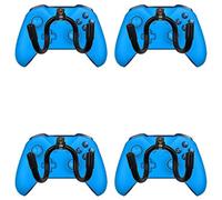 Mini Flexible Wall Mount Holder Rack Organizer for Game Controller -4/PK- No Controller Included - Screw Cover Included - No Game Controller