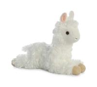 AURORA Mini Flopsies Alpaca 8In 31767 White