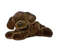Aurora, 31257, Mini Flopsie Lil Lucky Chocolate Labrador, Soft Toy, Brown
