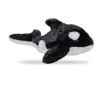 Mini Flopsies Orca Whale 8in Plush Soft Toy - Brand New Sealed