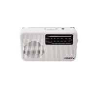 mini FM/AM two-band radio, 3.5 headphone jack, 1W speaker loud sound, 180-degreehigh-performance antenna, a good friend for home Blue