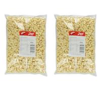 Mini Foam Bananas 2kg: Dual Bulk Bags for The Ultimate Banana Fan - (2 x 2kg Wholesale Bags) - 15,15