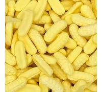 Mini Foam Bananas Sweets 200g Bag, Pouch