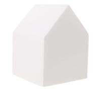Mini Foam House Figurines for Artists and Instructors, White | Polystyrene Build Pieces, Outlines and Modular Form, Smooth Surface for Acrylic Paints and Markers