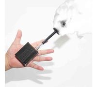 Mini Fog Machine,Smoke Machine for Outdoor Events DJ Parties Photography,Indoor Stage Effects,Halloween (Square black)