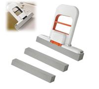 Mini Foldable Desktop Mop,2025 New Mini Mop for Small Spaces,Portable Self Squeeze Cleaning Tool,Wet and Dry Use Cleaning System Small Cotton Mops for Bathroom Kitchen Glass Car