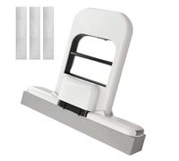 Mini Foldable Desktop Mop, 2025 New Self-Squeeze Sponge Cleaning Tool, Wet Dry Suit for Use on Kitchen Countertops Glass Bathroom Car Interior (Black Handheld mop 3pcs replacement sponge heads)