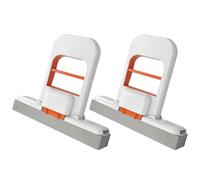 Mini Foldable Desktop Mop - Hand-Free Wringing, Self-Squeeze Sponge Cleaning Tool, Small Spaces Portable Lazy Short Mop, Wet and Dry Use Cleaning System, Suitable for Bathroom, Kitchen, Car