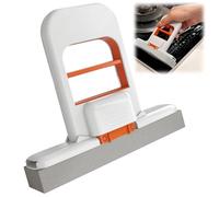 Mini Foldable Desktop Mop,Mini Mop for Small Spaces,Cleaning Sponge Mops,Portable Self-Squeeze Short M/ini M/op,Wet & Dry Cleaning Sponge M/op,Self-Squeeze S/ponge C/leaning Tool