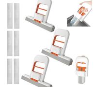 Mini Foldable Desktop Mop, Mini Mops For Small Spaces, Minis Sponge Mops for Floor Cleaning, Portable Lazy Sponge Mop, Wet and Dry Use Cleaning System, Self-Squeeze, No Hand Wash (#3PC)