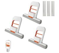 Mini Foldable Desktop Mop, Portable Self Squeeze Short Mop, Mini Sponge Mops, for Small Spaces, Bathroom, Kitchen, Desktop, Glass, Living Room (3 Pcs)