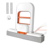 Mini Foldable Desktop Mop, Portable Self-Squeeze Sponge Cleaning Tool, Hand-Free Wringing, Wet and Dry Use Cleaning System, for Small Spaces, Bathroom, Kitchen, Desktop, Car (Yellow-1)