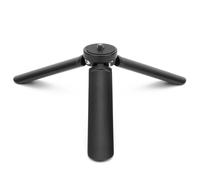 Mini Foldable Tripod for Smartphone Cameras DSLR Gimbals, 1/4" Thread Mounting Stand with Anti Slip Rubber Base, Lightweight Aluminum Pocket Tripod