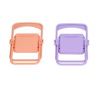 Mini Folding Chair for Phone, Fun Design | 20 vibrant pieces, portable design, decor for tabletop, fits headphones
