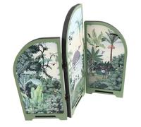 Mini Folding Desktop Screen 3 Panel Pvc Acrylic Divider Ornament