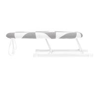 Mini Folding Ironing Board White Oval, for Home and Travel