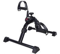 Mini Folding Pedal Exerciser,Fitness Exerciser Stair Stepper,STATIONARY Under Desk Indoor Exercise Bike With Electronic