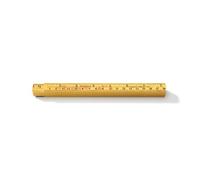 Mini Folding Ruler 1 m with Inch and CM Divisions I Hultafors I Made in EU I Made of Fibreglass I Durable Folding Ruler with Centimetre and Inch Scale I 200504