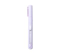 Mini Folding Scissor Pen Shape Cutter Portable Size Ceramic Pencutter for Paper Craft Diary School Supplies(Purple)