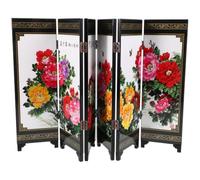 Mini Folding Screen Japanese Screen Room Divider Wooden Decor Accent