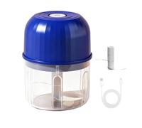 Mini Food Chopper Electric - Food Processor and Blender, USB Charging Portable Vegetable Fruit Meat Garlic Onion Ginger Chopper with 3 Sharp Blades Grinder,Kitchen Gadget