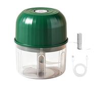 Mini Food Chopper Electric - Food Processor and Blender, USB Charging Portable Vegetable Fruit Meat Garlic Onion Ginger Chopper with 3 Sharp Blades Grinder,Kitchen Gadget