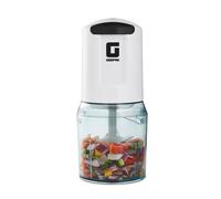 Mini Food Chopper Processor Meat Vegetable Multi Mixer 0.5L Jar Geepas White One Size