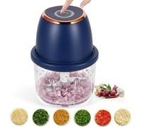 Mini Food Processor 350ml Cordless Mini Chopper Electric Small Blender