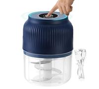 Mini Food Processor, Electric Garlic Chopper, Portable Cordless Vegetable Dicer, USB Charging Electric Food Chopper, Compact Foods Processor & Blender Garlic Grinder, for Onion Nuts Chili