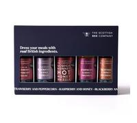 Mini Foodie Gift Collection - 5 x 100ml Gourmet Condiment Set | Apple Cider Vinegar Infusions, Honey Dressings & Scotch Bonnet Hot Honey | Premium Food Lover Gift Box
